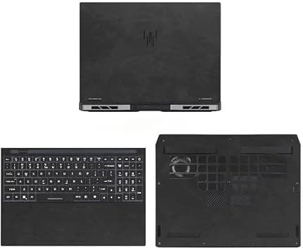 Gruattreay Laptop Decal Cover Compatible with 16 inch Acer Predator Helios Neo 16 PHN16-72 2024 Laptop, Anti-Scratch Sticker Three Sided Leather Notebook Film (Black) on Amazon.ae - Price Tracker