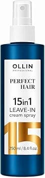 Ollin Professional Perfect Hair 15 in 1 Leave-In Cream Spray, Multi-Benefit Hair Treatment with Heat Protection, Repair & Shine, 250 ml on Amazon.ae - Price Tracker