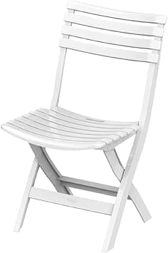 Cosmoplast Folding Chair, White - Amazon.ae Price Tracker