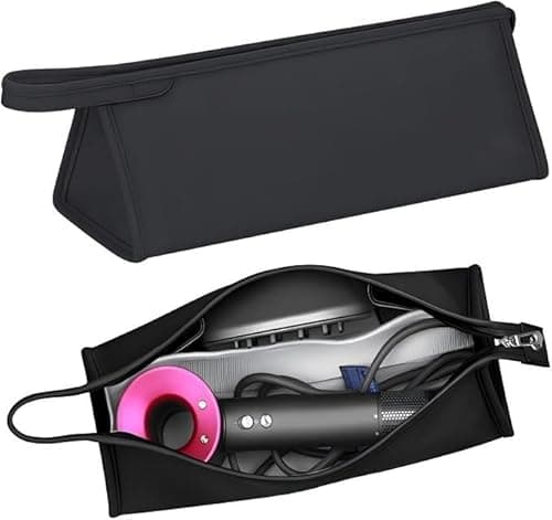 KASTWAVE Travel Organizer for Dyson Airwrap Curling Iron Styler Compatible Portable Travel Organizer for Airwrap Hair Dryer Styler and Accessories (Black) on Amazon.ae - Price Tracker