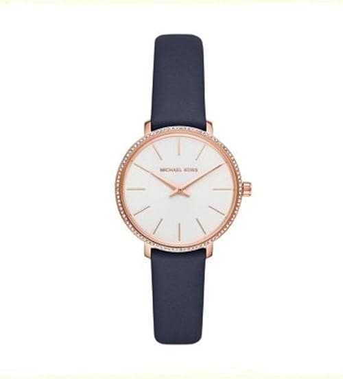 Michael Kors Watch for Women Pyper, 32mm case size, Two Hand movement, Leather strap on Amazon.ae - Price Tracker