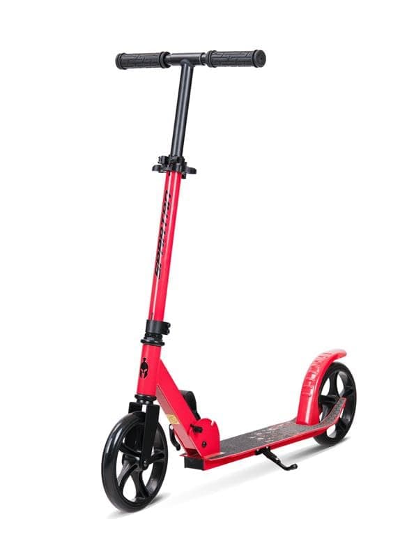 Spartan Edge 200 mm Folding Kick Scooter for Kids & Teens SP‑7076 – Big PU Wheels, ABEC‑7 Performance Bearings, Adjustable Handlebar & Quick‑Fold Frame, Rear Brake & Kickstand – For Ages 8+ (Red) on Amazon.ae - Price Tracker