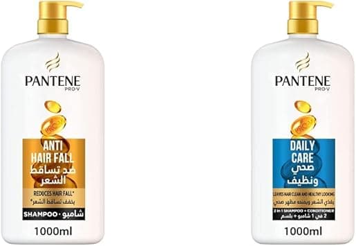 Pantene Pro-V Anti-Hairfall Shampoo 1Litre & Pro-V Daily Care Shampoo 1Litre on Amazon.ae - Price Tracker