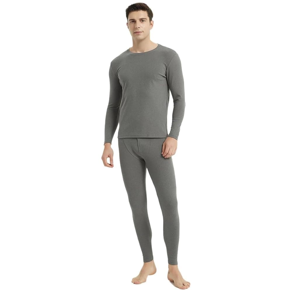 Casme Thermal Underwear for Men Base Layers Long Underwear Set Edge Wrapped Design Close Fitting Warmth for Daily Home Use Sleepwear Motorcycle Riding on Amazon.ae - Price Tracker