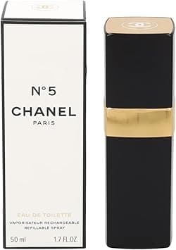 Chanel No.5, femme/woman, Eau de Toilette, Nachfüllflasche, 50 ml on Amazon.ae - Price Tracker