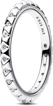 Pandora 192800C01-46 ME Pyramids Ring for Women, Silver on Amazon.ae - Price Tracker