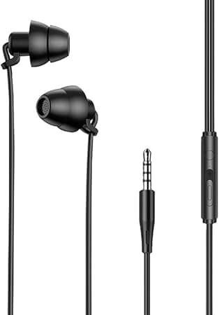 H16 In-ear black wired earphones 10g ultra-light HiFi sound quality 2 layers of soft silicone to isolate noise With microphone HD calls Suitable for all smartphones, tablets, and computer devices on Amazon.ae - Price Tracker