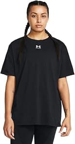 Under Armour womens Essential Oversize Short Sleeve T-shirt T-shirt - Best Deal Finder