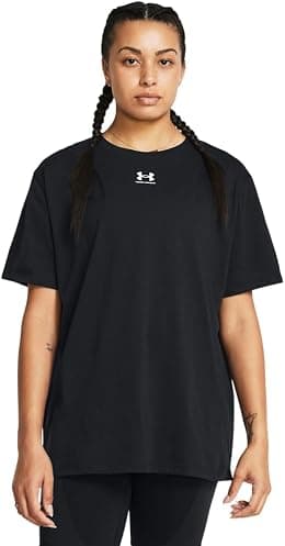 Under Armour womens Essential Oversize Short Sleeve T-shirt T-shirt - Best Deal Finder