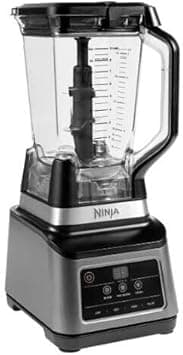 Ninja 2-in-1-Mixer mit Auto-iQ [BN750EU] 1200 W, 2,1-l-Behälter, 0,7-l-Becher, Schwarz/Silber - Amazon.ae Price Tracker