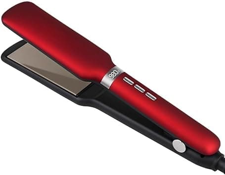 Professional Hair Straightener Max Temperature 450F 50W RED on Amazon.ae - Price Tracker