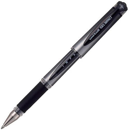 Uni-Ball Impact Gel Pen, 1.0 mm Nib Size, Black on Amazon.sa - Price Tracker