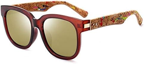 UV Protection Polarized Sunglasses Extraneous Drive Fishing Mountaineering Sunglasses for Women (Color : Tea) on Amazon.ae - Price Tracker