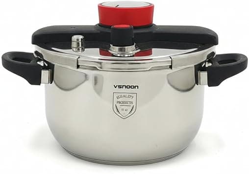 3M-ART Aluminium Pressure Cooker | 7 Litres Capacity | Durable Lid And Handles & Lightweight | Safe and Efficient Cooking | Works with Gas and Electric Stoves | Silver on Amazon.ae - Price Tracker