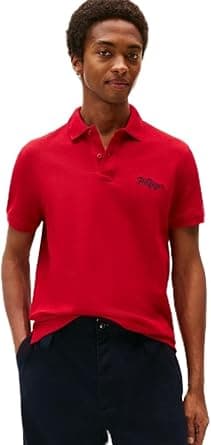 Tommy Hilfiger Mens Ic graphic reg polo Polos (pack of 1) on Amazon.ae - Price Tracker