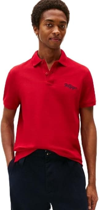 Tommy Hilfiger Mens Ic graphic reg polo Polos (pack of 1) on Amazon.ae - Price Tracker