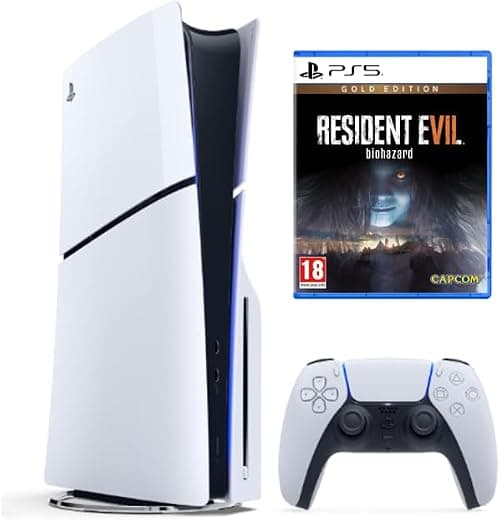 Sony PlayStation 5 Slim Disc Console + Resident Evil 7 Gold Edition -International Version on Amazon.ae - Price Tracker