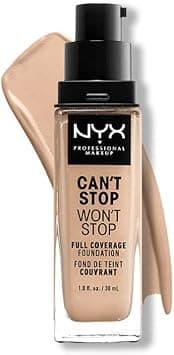 NYX PROFESSIONAL MAKEUP Can't Stop Won't Stop Full Coverage Foundation, Vanilla 06 on Amazon.ae - Price Tracker