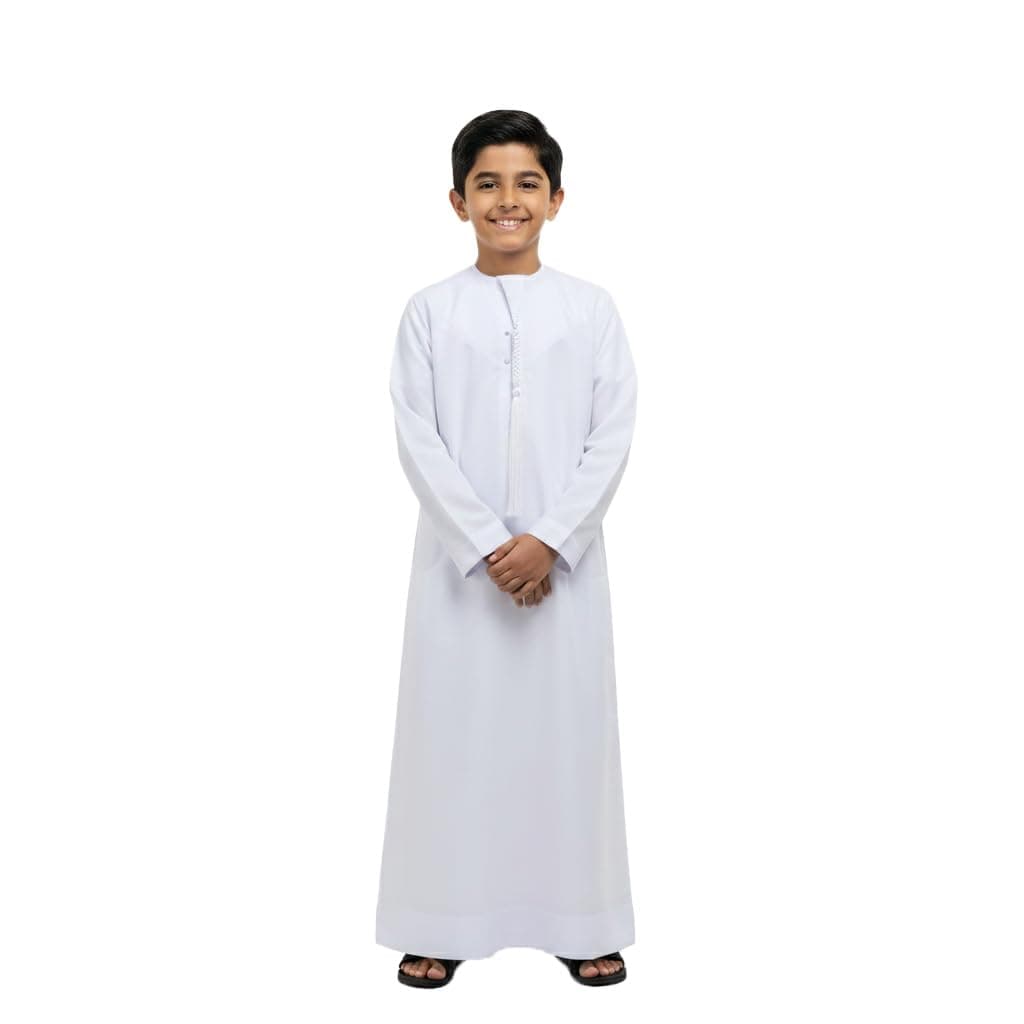 RAHMA Traditional Emarati style Hand-Stitched Kandora, Thobe, Dishdasha for Boys, Kids on Amazon.ae - Price Tracker