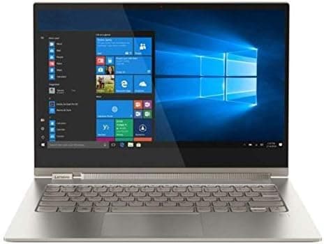 Lenovo Yoga C930 2-in-1 13.9" 4K Ultra HD Touchscreen Laptop Intel Core i7-8th Gen 16GB RAM 512GB SSD Dolby Atmos Speaker, Active Pen Built for Windows 11 Gold (Renewed) على Amazon.ae - متتبع الأسعار