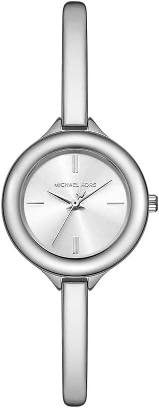 Michael Kors MK4930 Izzy Quartz Stainless Steel Watch for Women, 28 mm Case Size, Silver على Amazon.sa - متتبع الأسعار