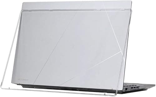 Gruattreay Laptop Case Compatible with ASUS ZenBook 14 OLED 2025 (UX3405C) 14 inch, Ultra-thin Clear Top Shell and Bottom Shell Full Protection Protective Cover (Crystal Clear) على Amazon.ae - متتبع الأسعار