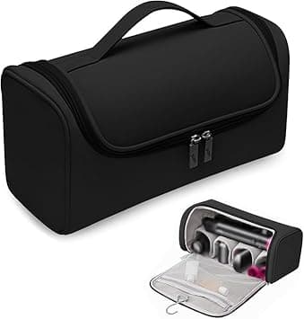 Travel Case for Dyson Airwrap, Portable Carrying Case Hair Dryer Organizer Bag with 5 Compartments, Waterproof Hair Tool Organizer Bag for Dryer, Styling Attachments on Amazon.ae - Price Tracker