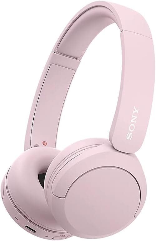 Sony WH-CH520 Wireless Bluetooth On-Ear Headphones, High Sound Quality, Lightweight Design, Up to 50 Hours Battery Life, Fast Charge, EQ, Clear Talk Quality, iOS and Android - Pink on Amazon.ae - Price Tracker