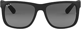 Ray-Ban Unisex Justin RB4165 Classic Tortoise Square UNA Sunglasses (pack of 1) - Best Deal Finder