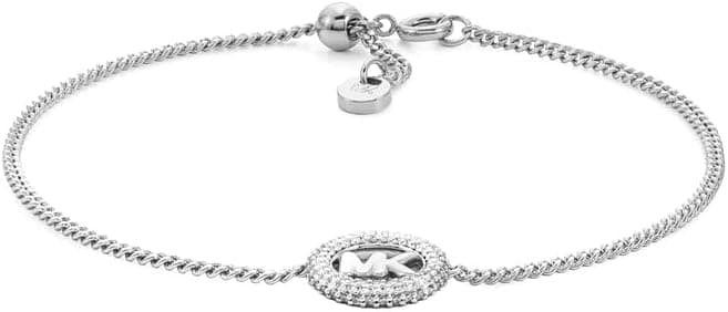 Michael Kors Premium Women's Silver-Tone Brass Bracelet, MKJ8577040 - Best Deal Finder