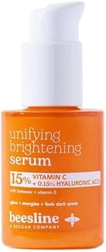 Beesline Unifying Brightening Serum, Pro-Vitamin B5 & Aloe Vera, Vitamin C, Hyaluronic Acid, Beeswax, Glow, Energize, Fade Dark Spots, 30ml on Amazon.ae - Price Tracker