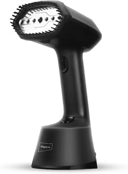 Impex Handheld Garment Steamer, 1640W Power, 38 Sec Preheat, 3-Level Steam Rate (25g/20g/15g per min), 360ml Water Tank, 15 Min Continuous Use, Ceramic Coated Soleplate, Hand Brush Included -GSM 6015 on Amazon.ae - Price Tracker