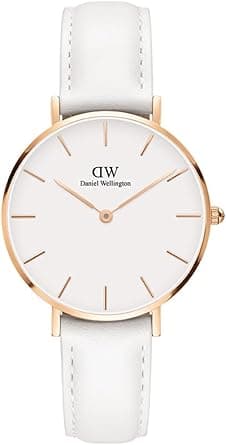 Daniel Wellington Petite Uhr Rose Gold Leather on Amazon.ae - Price Tracker