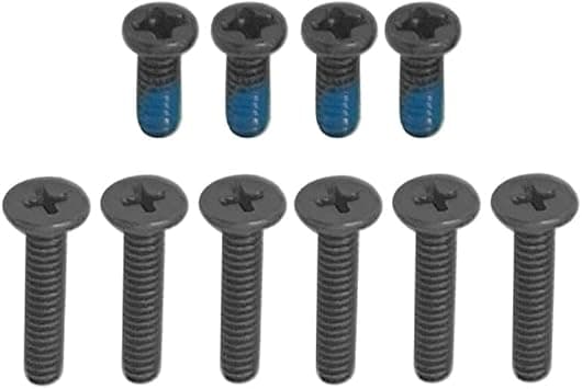 JINTAI 10 x pcs/1 set of screws, base screws, notebook screws for Lenovo LOQ 15IRX9 83DV LOQ 15AHP9 83DX LOQ 15IAX9I 83FQ LOQ 15IAX9 83GS LOQ 15ARP9 83JC black (6 long, 4 short) on Amazon.ae - Price Tracker