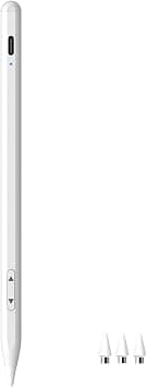 MEKO Dual System Pen for Tablet and for Apple iPad, Tablet Pen for All Tablets and Phones such as Switch, Android Touch Screen Devices/iPad Pro Mini Air, iPad Pen with Fast Charging Power, White on Amazon.ae - Price Tracker