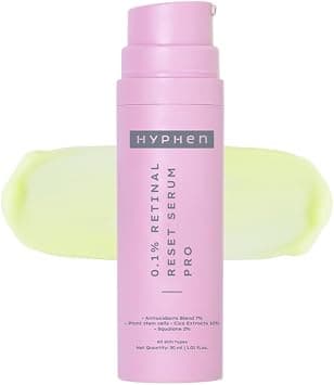 Hyphen 0.1% Retinal Reset Serum Pro | 30% More Effective than Retinol Serum| Advanced Anti Ageing Face Serum | Reduces Fine Lines & Wrinkles | Serum for Women and Men | Boosts Collagen, Hydrates & So on Amazon.ae - Price Tracker