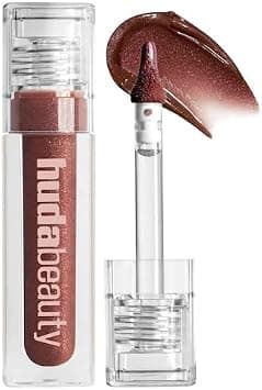Huda Beauty Faux Filler Icy Nude Shimmer Lip Gloss - She Flirty, 3.9ml - Best Deal Finder
