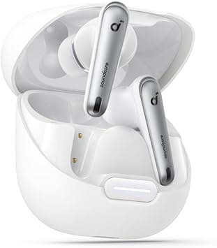 soundcore by Anker Liberty 4 NC Adaptive Noise Cancelling Earbuds, 98.5% Noise Reduction to Ears and Environment, Hi-Res Sound, 50H Battery, Wireless Charging, Bluetooth 5.3 - Amazon.ae Price Tracker