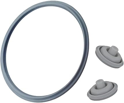 Bouge For WMF Pressure Cooker Replacement Parts, Sealing Ring and 2 x Cooking Signal Seal, Cooking Signal Seal for WMF Perfect 2.5 L - 8.5 L Lid Pressure Cookers Silicone (3-Piece Set) على Amazon.ae - متتبع الأسعار