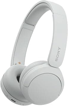 Sony WH-CH520 Wireless Bluetooth On-Ear with Mic for Phone Call, White - متتبع أسعار Amazon.sa