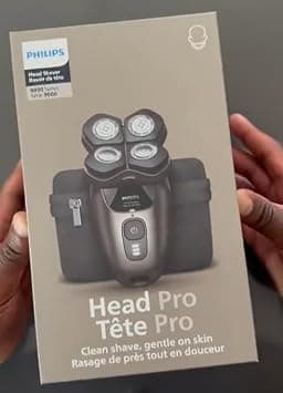 Philips Head Shaver Pro 9000 Series - Skull Shaver for Men and Women, 360° Flexing Head & ComfortCut Blades for Clean Shave, Gentle on Skin, Model HS9980/15 على Amazon.ae - متتبع الأسعار