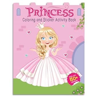 Princesses - Coloring and Sticker Activity Book (With 150+ Stickers) on Amazon.ae - Price Tracker