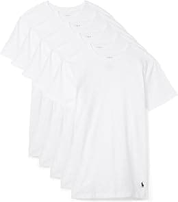 POLO RALPH LAUREN Mens B-CFWCN-P3 T-Shirts (pack of 3) - Best Deal Finder