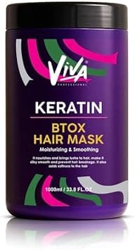 Keratin Btox Hair Mask 1000ml Viva Professional – Intense Repair & Frizz Control on Amazon.ae - Price Tracker