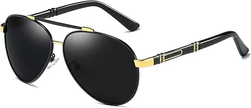 NALANDA Polarized Aviator Sunglasses UV400 Men's Women's Glasses For Outdoor Travel Driving Daily Use Etc,Vintage Retro Stylish Design on Amazon - Best Deal Finder