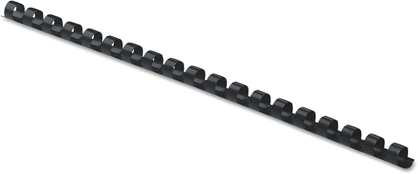 Fellowes 52507 Plastic Comb Bindings, 5/16" Diameter, 40 Sheet Capacity, Black (Pack of 100 Combs) - Amazon.ae Price Tracker