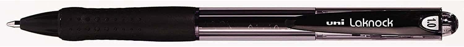 Uniball 741142 1.0 mm Laknock SN100 Ballpoint Pen, Black on Amazon.sa - Price Tracker