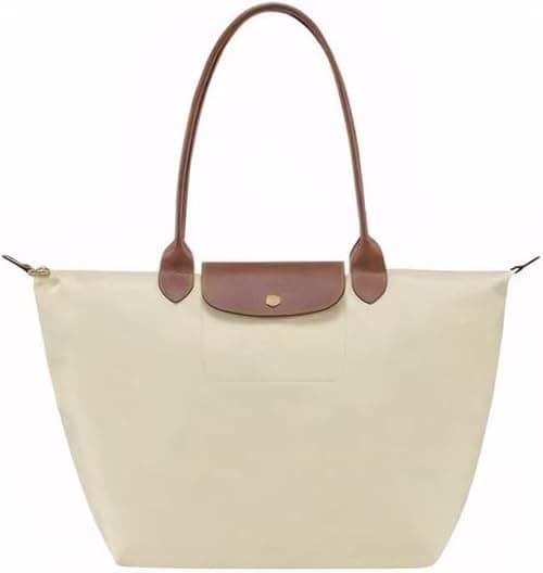 Women Shoulder Tote Bag, Stylish Waterproof Nylon Ladies Shoulder Bag, Nylon Top-Handle Purse Zipper Foldable Handbag Folding Beach Travel Bag for Work,Shopping,Travel on Amazon.ae - Price Tracker