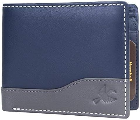 HORNBULL Men's Buttler Genuine Leather RFID Blocking Wallet, 114 Navy, 4.50 Inches X 0.50 Inches X 3.70 Inches, Casual on Amazon.ae - Price Tracker