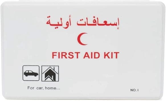 Portable Emergency First Aid Kit Set for Travel Home & Car,42-Piece - White - Best Deal Finder